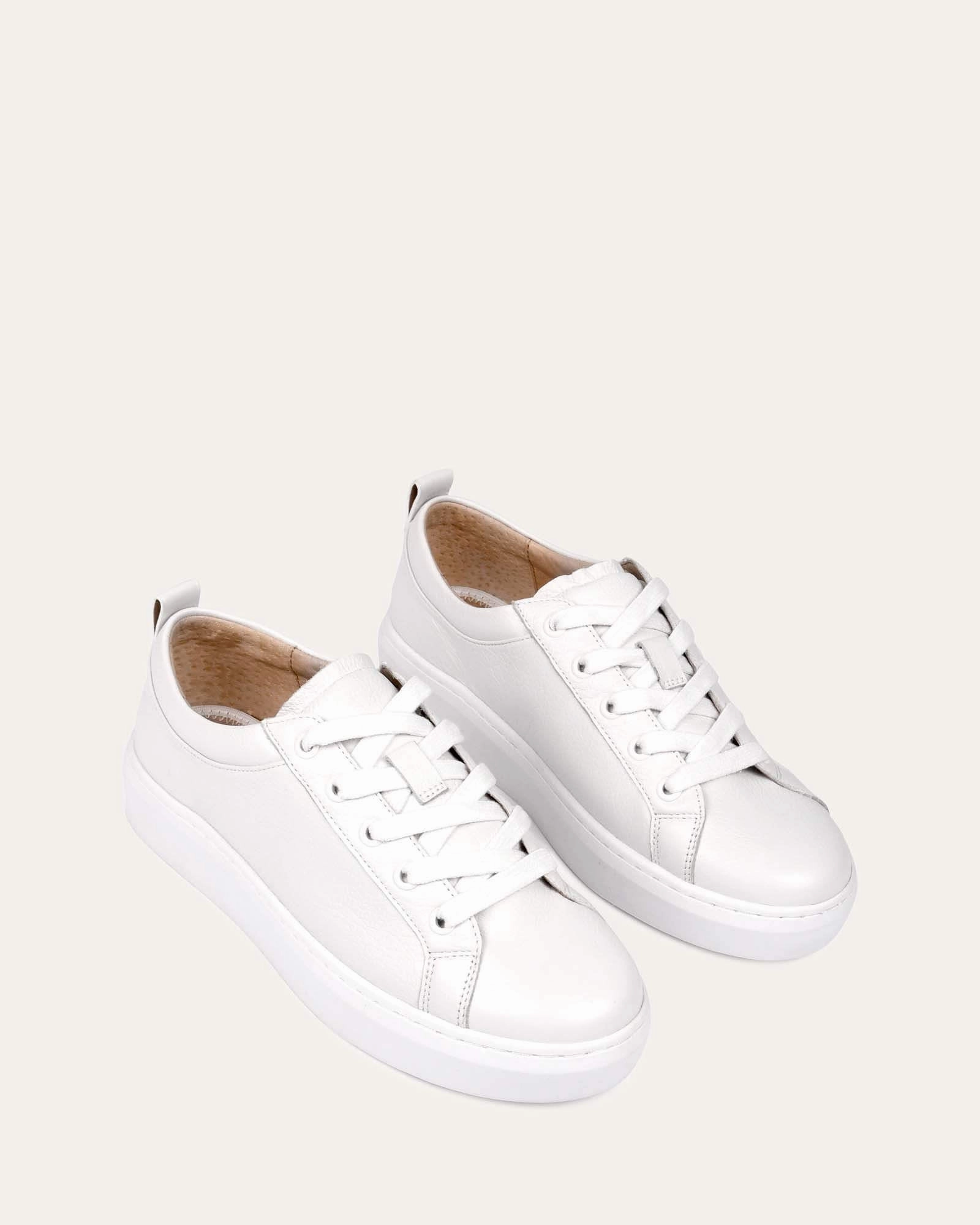 HILDA SNEAKERS WHITE LEATHER