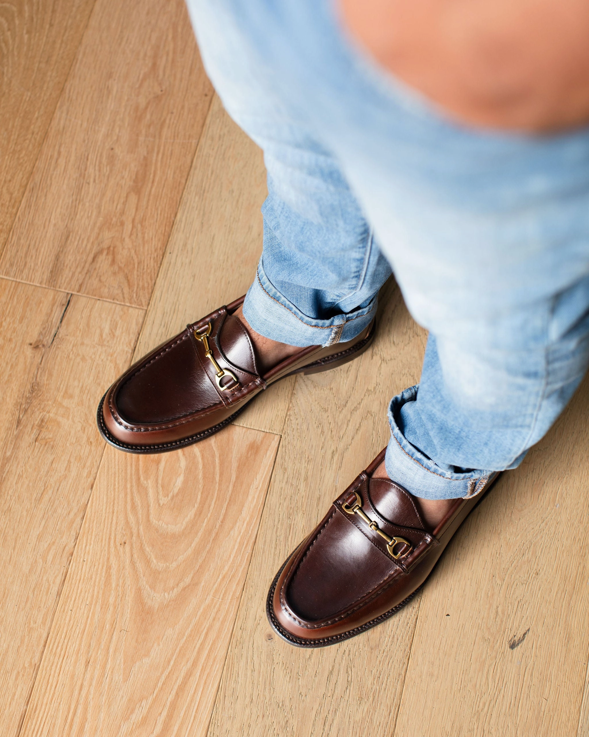 Horsebit Loafer Crimson Chromexcel