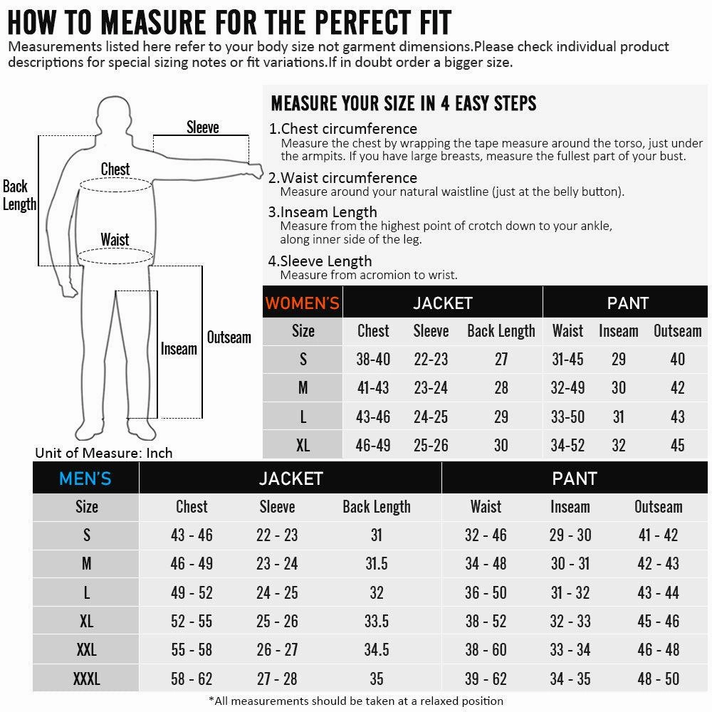 ILM Motorcycle Rain Wear Model RS02