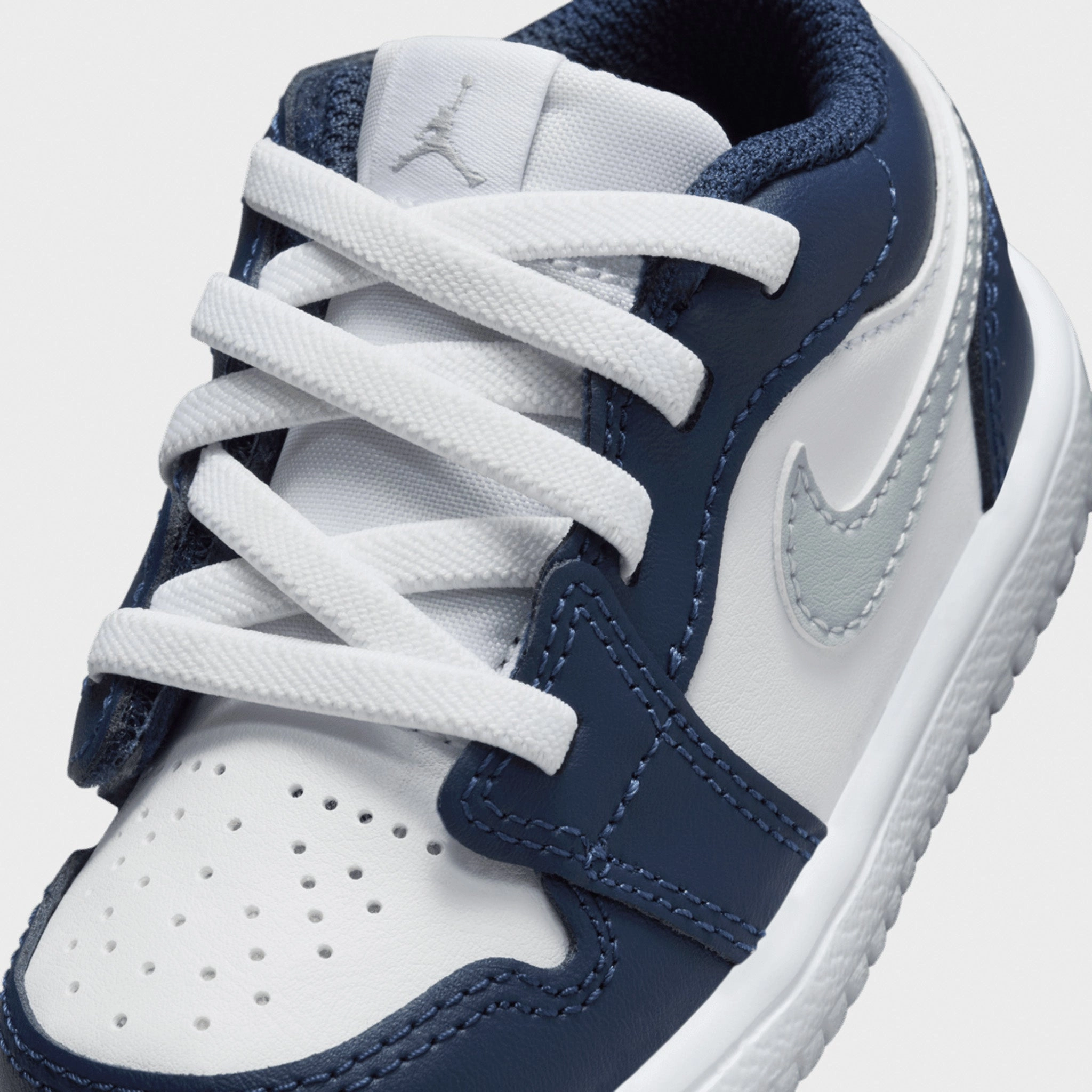 Jordan 1 Low Alt TD White / Wolf Grey - Midnight Navy