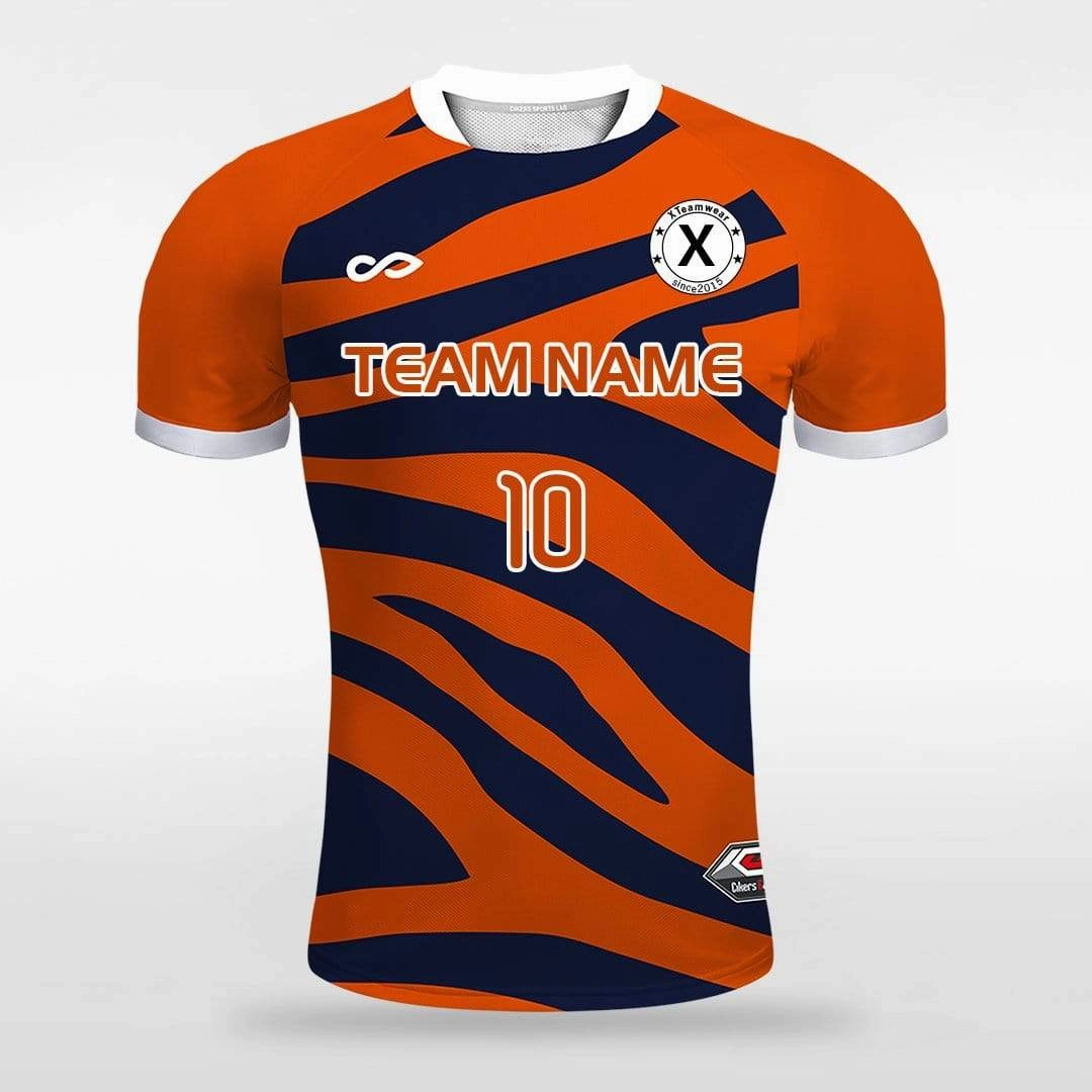 Jungle - Customized Men's Sublimated  Soccer Jersey