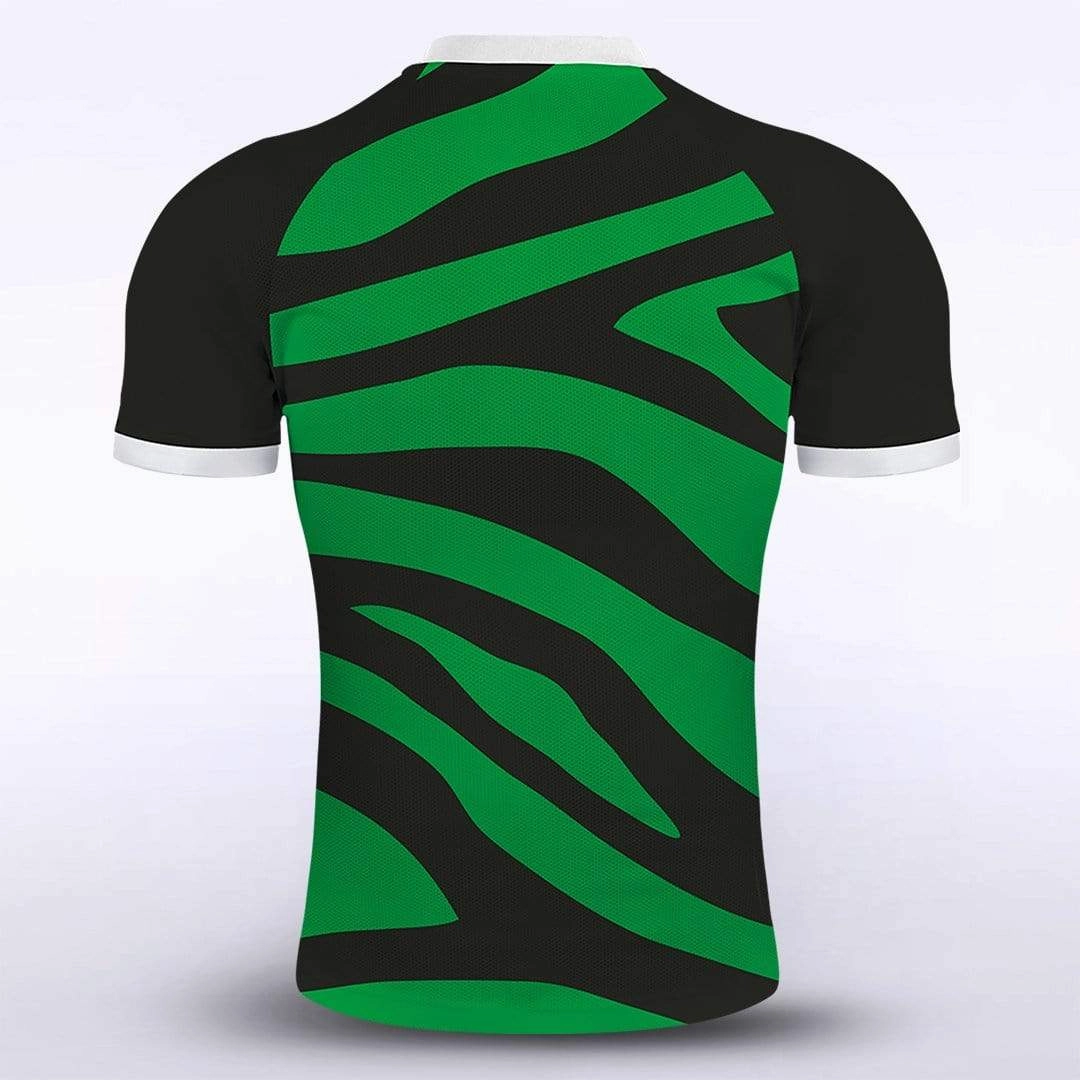Jungle - Customized Men's Sublimated  Soccer Jersey