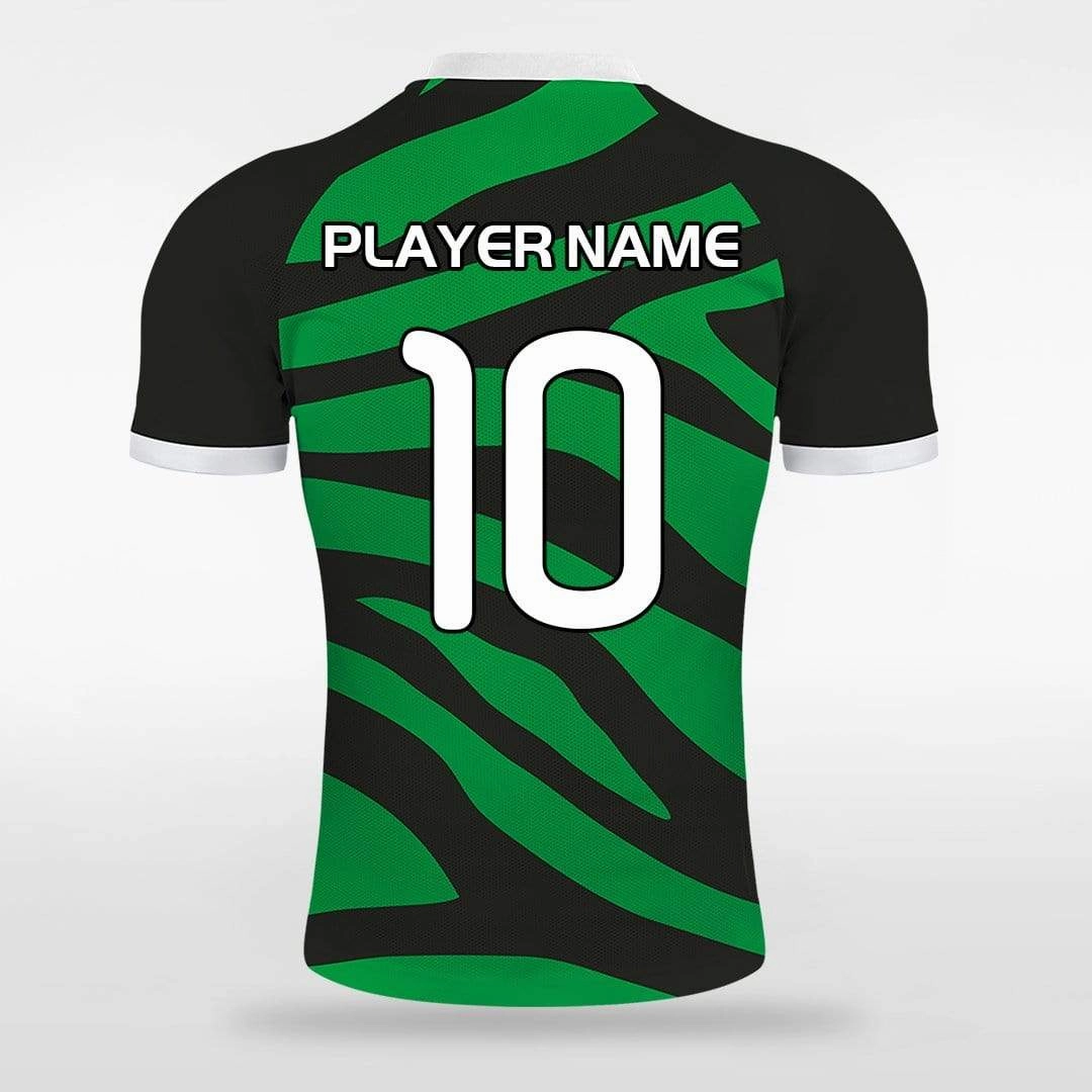 Jungle - Customized Men's Sublimated  Soccer Jersey