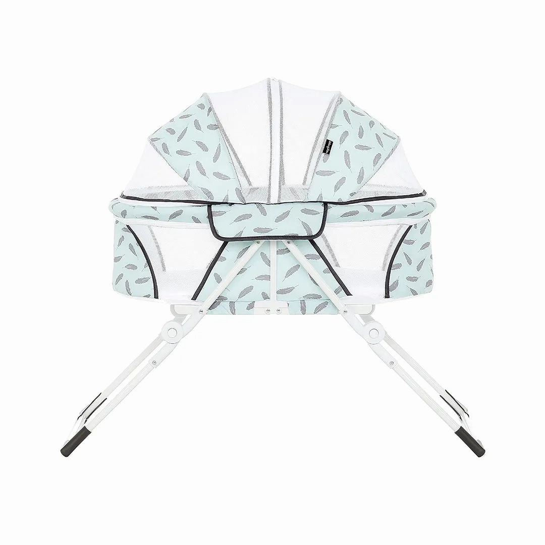 Karley Plus Portable Bassinet - Ice Blue