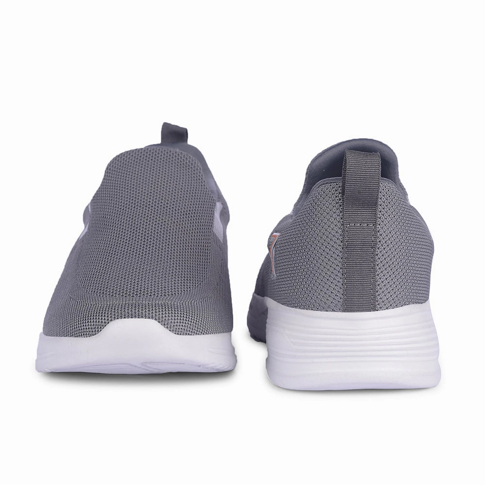 Leap7x By Liberty Mens NEATHER-1E Dark Grey Sports Non Lacing Shoes