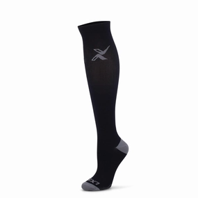 LxsGo ACTIVE Compression Socks for Men & Women 1 Pair Black
