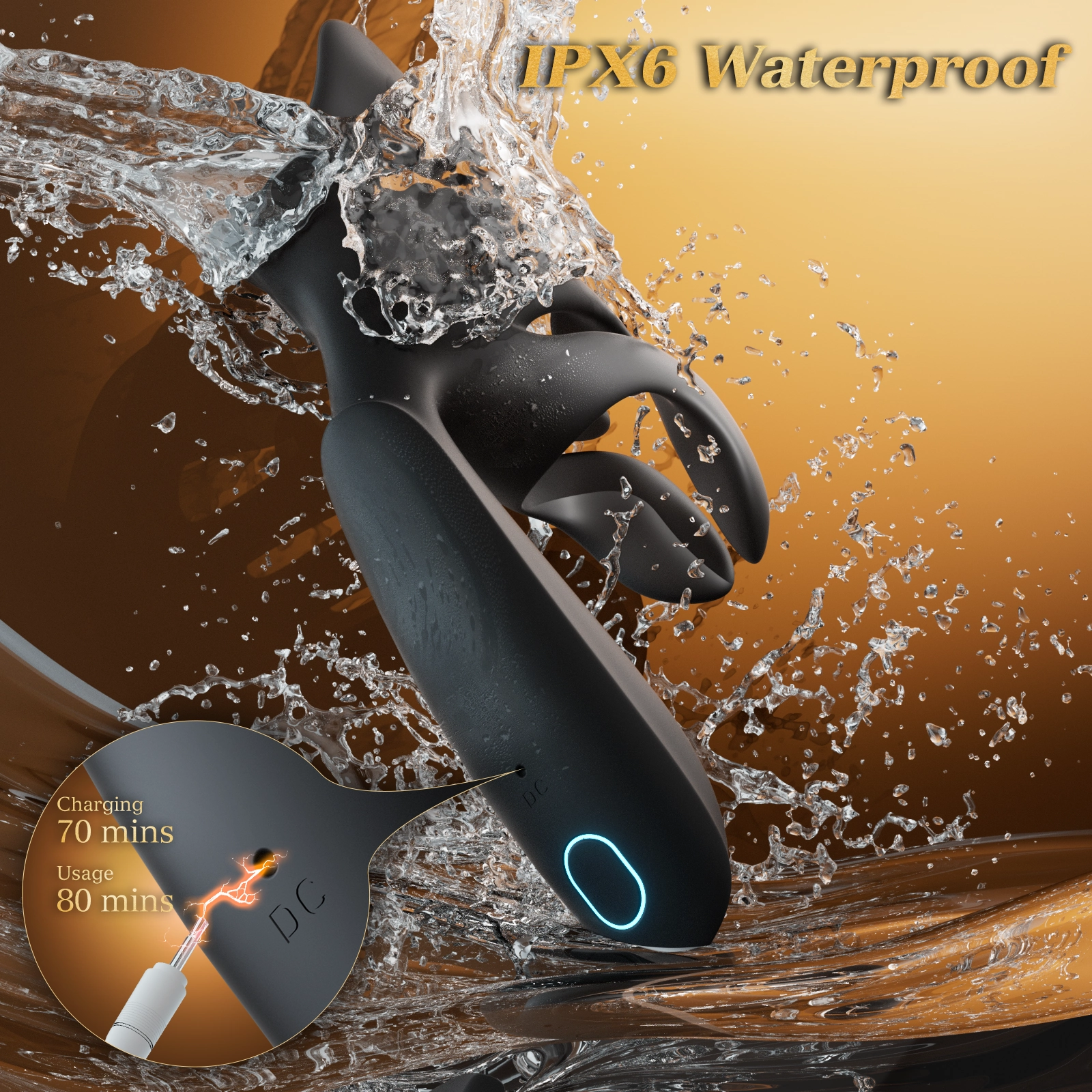 Male Sex Toy Penis Training Vibrator