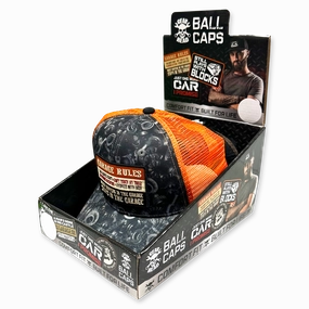 Mechanic Trucker Hat Gear Head Ball Caps - 6 Pieces Per Retail Ready Display 23753
