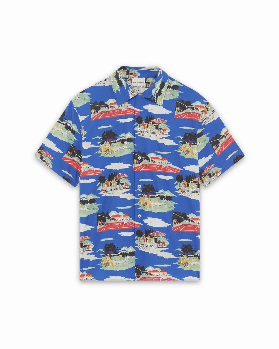 Multicolor Country Club Short-Sleeved Shirt