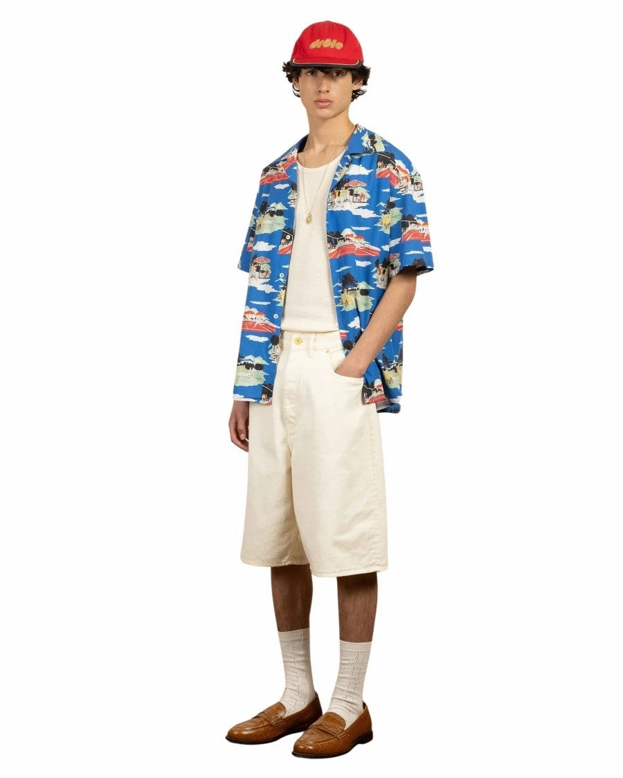 Multicolor Country Club Short-Sleeved Shirt