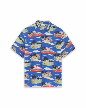 Multicolor Country Club Short-Sleeved Shirt