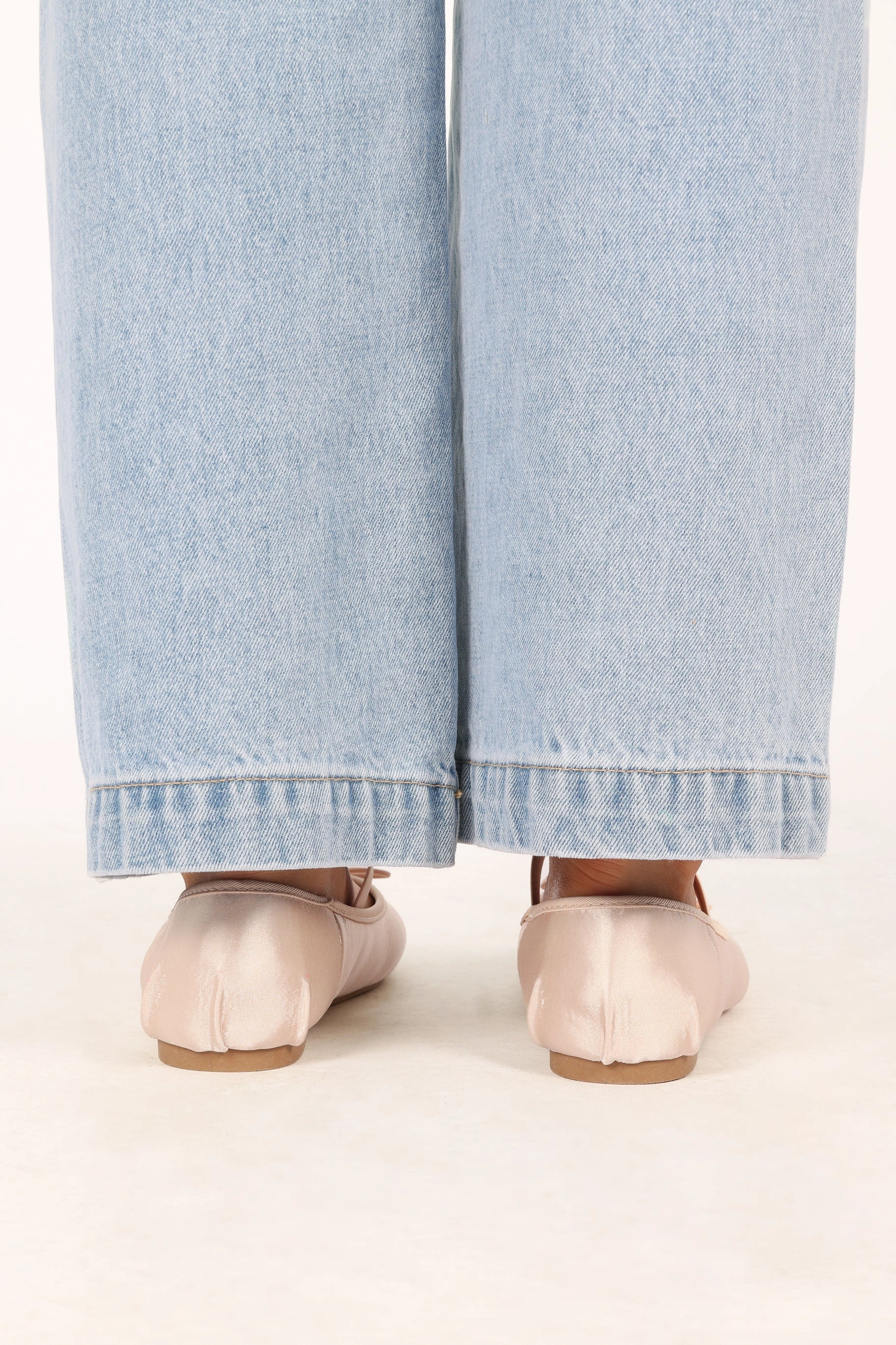 Mystic Ballet Flat - Blush Satin