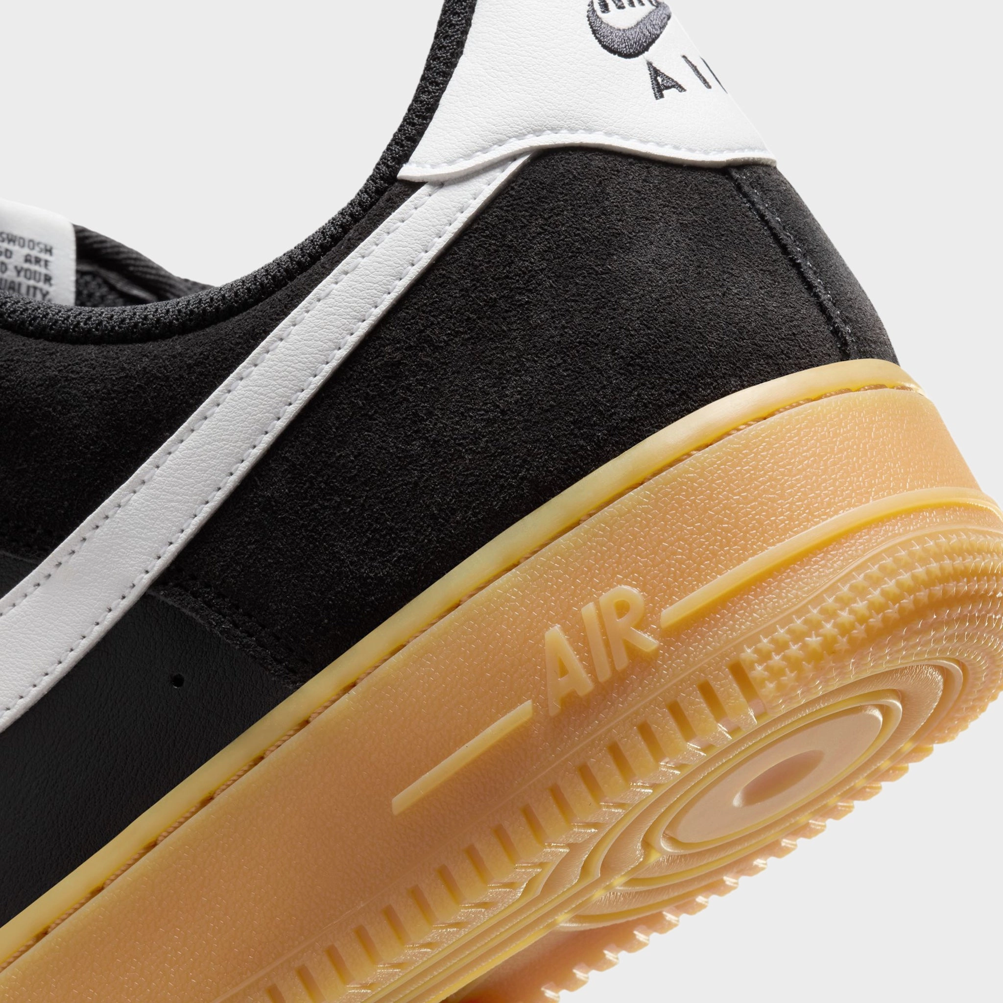 Nike Air Force 1 '07 LV8 Black / Summit White - Gum