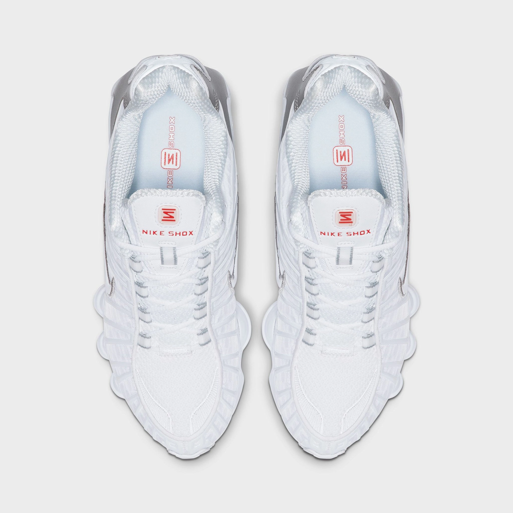 Nike Women's Shox TL White / White - Metallic Silver