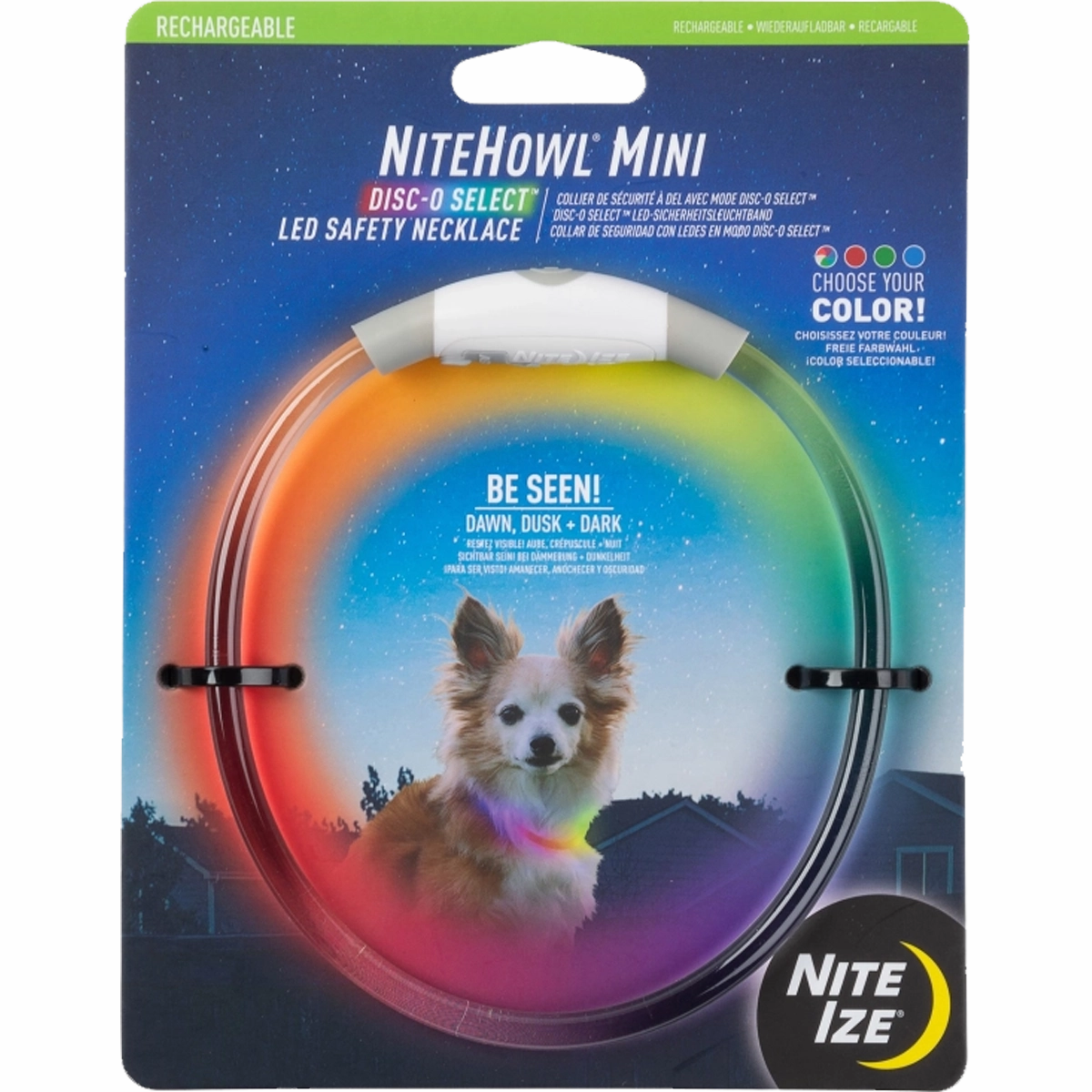 NiteHowl Mini Rechargeable LED Safety Necklace