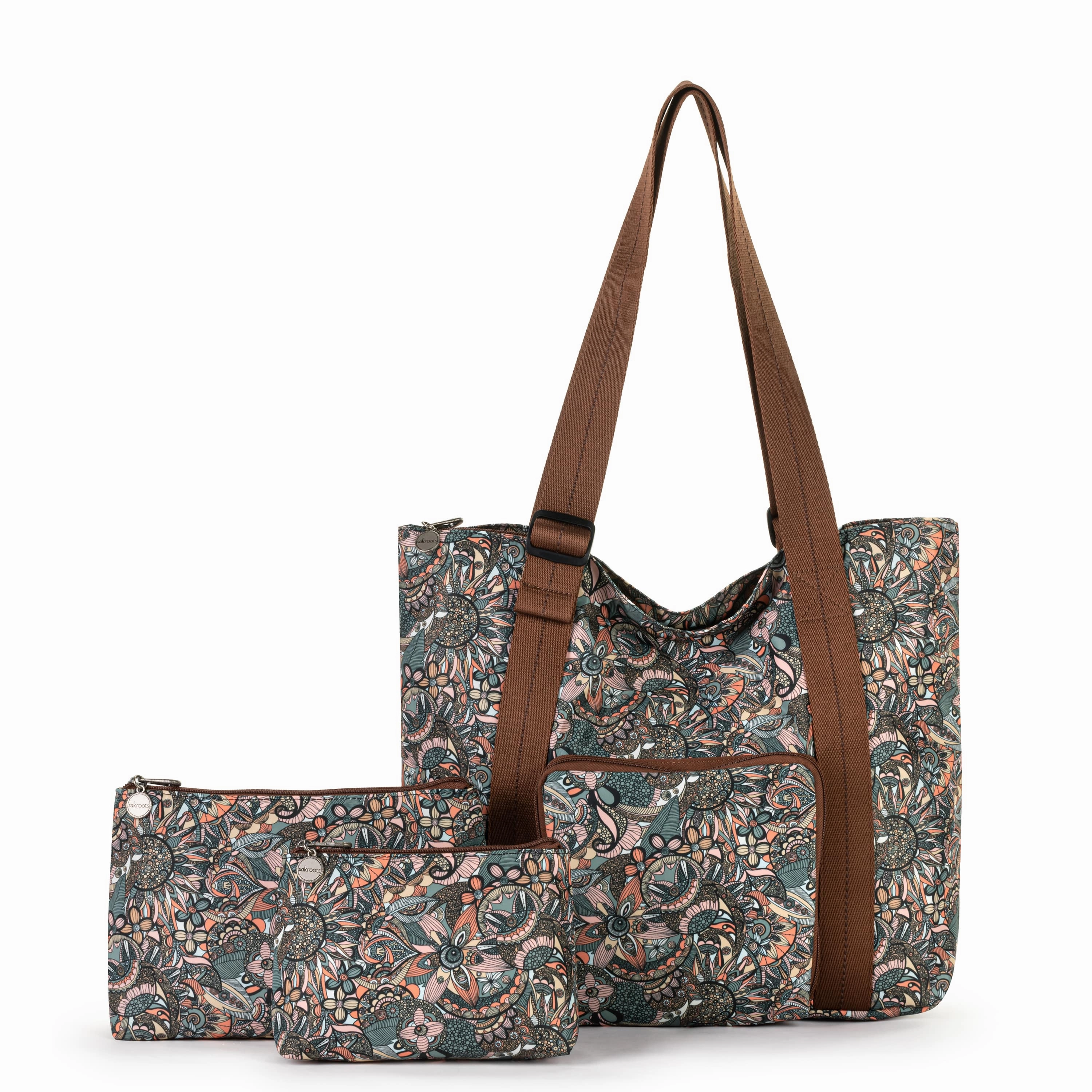 On The Go 21" Spinner Luggage Bundle