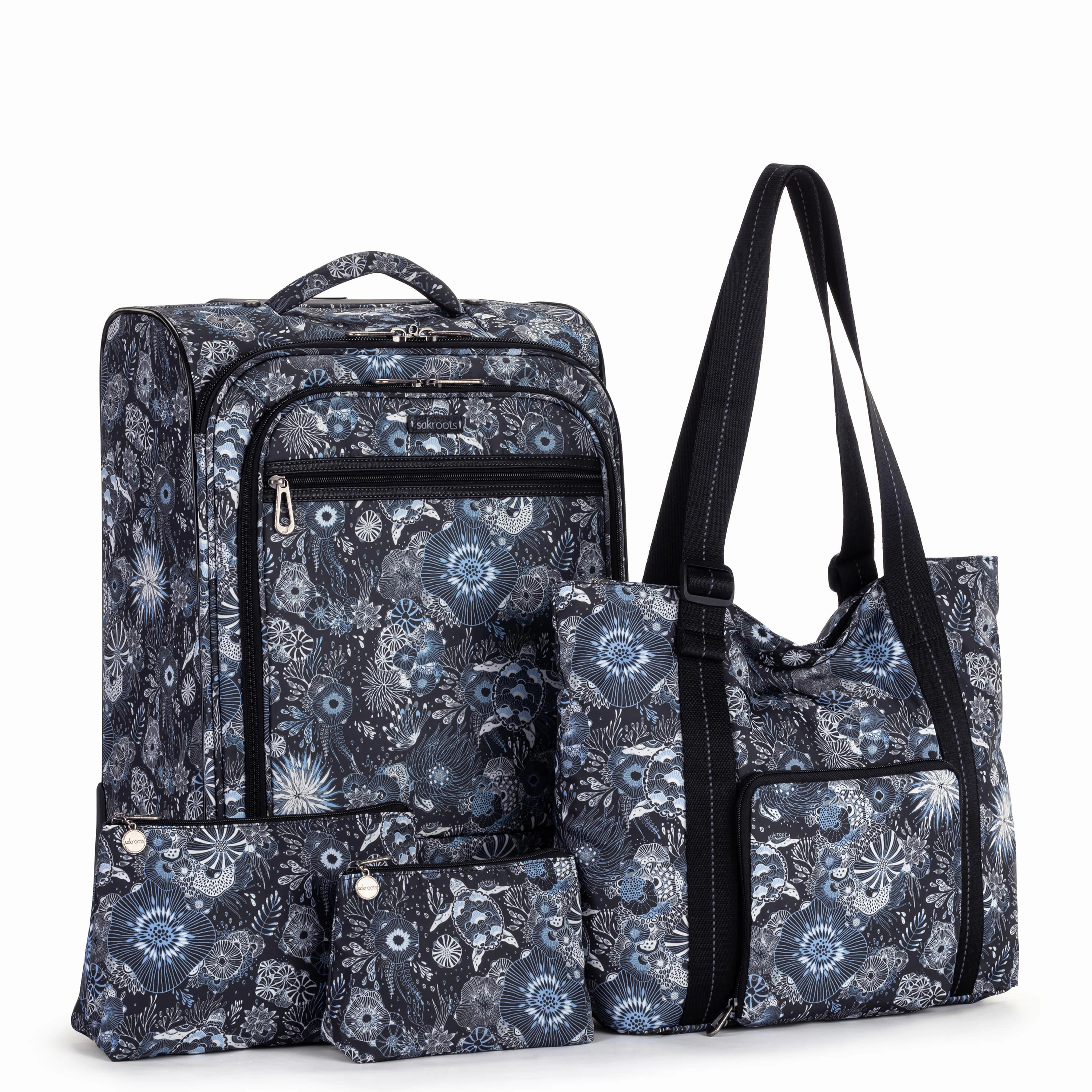 On The Go 21" Spinner Luggage Bundle