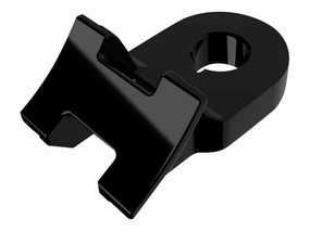Panduit - Cable tie mount - medium duty - indoor, outdoor - black (pack of 500) TMEH3S10-D350