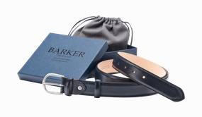 Plain Belt - Navy Grain