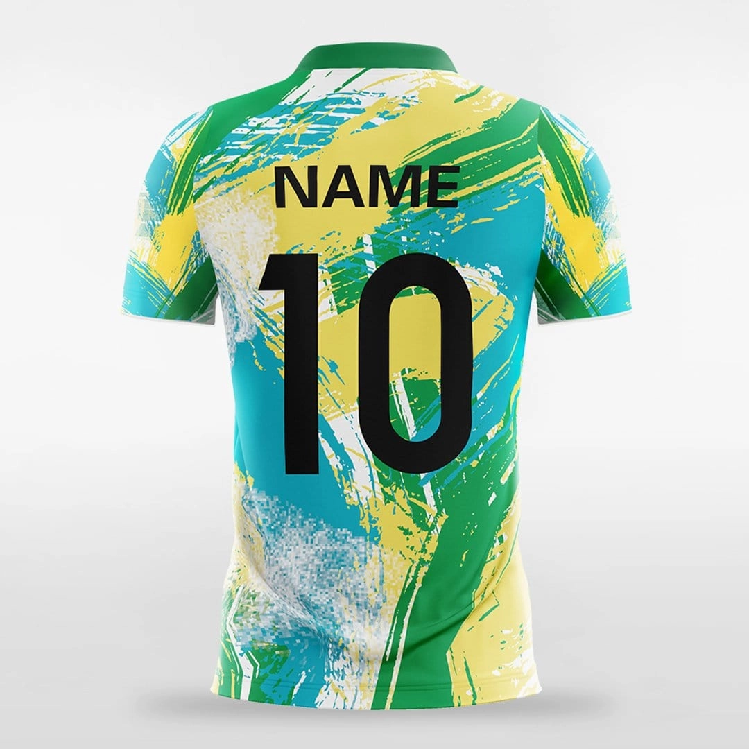 Pop Camouflage 5 - Customized Men's Sublimated Soccer Jersey