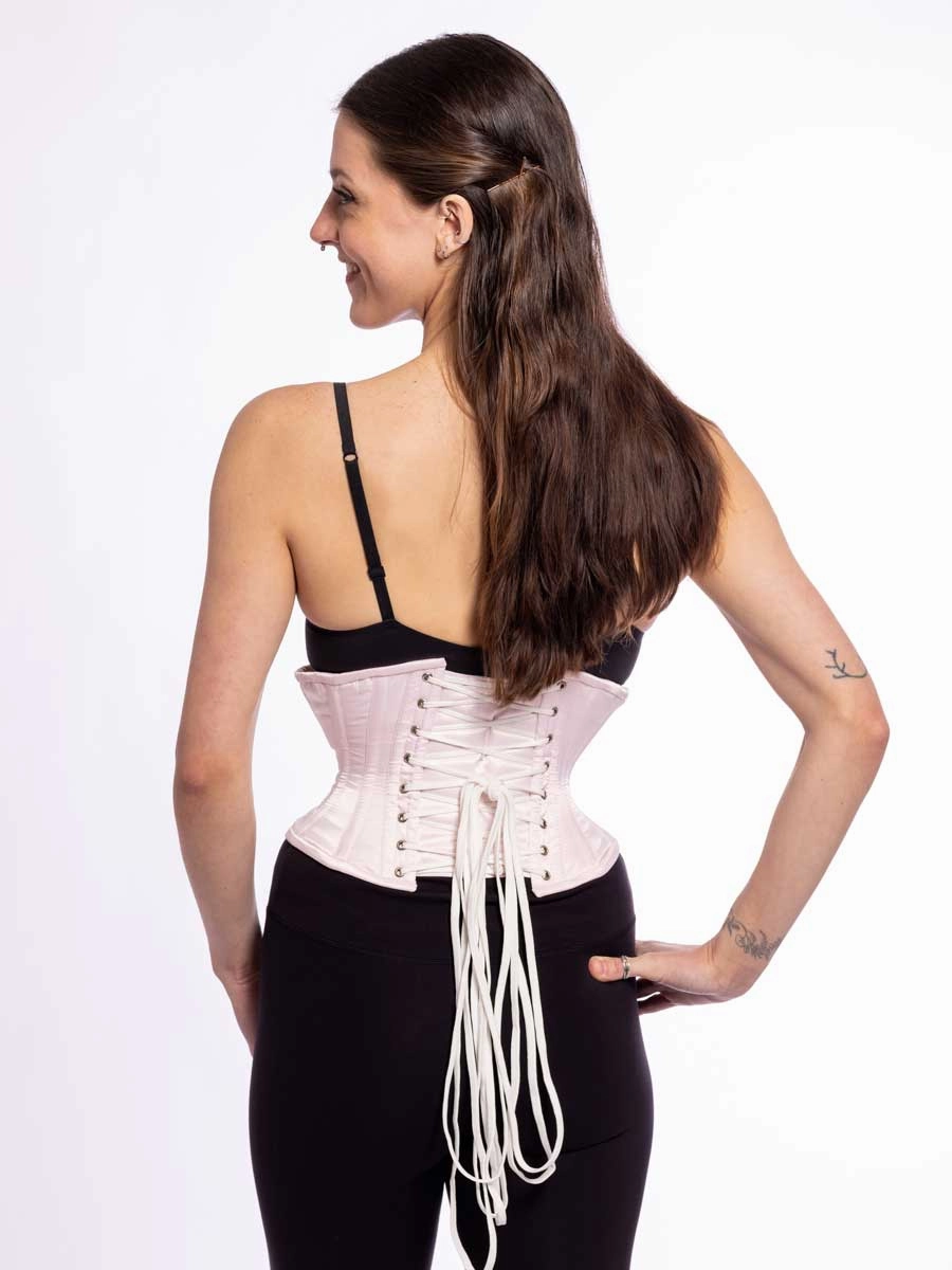 Satin Hourglass Curve Waspie Underbust Corset : CS-201