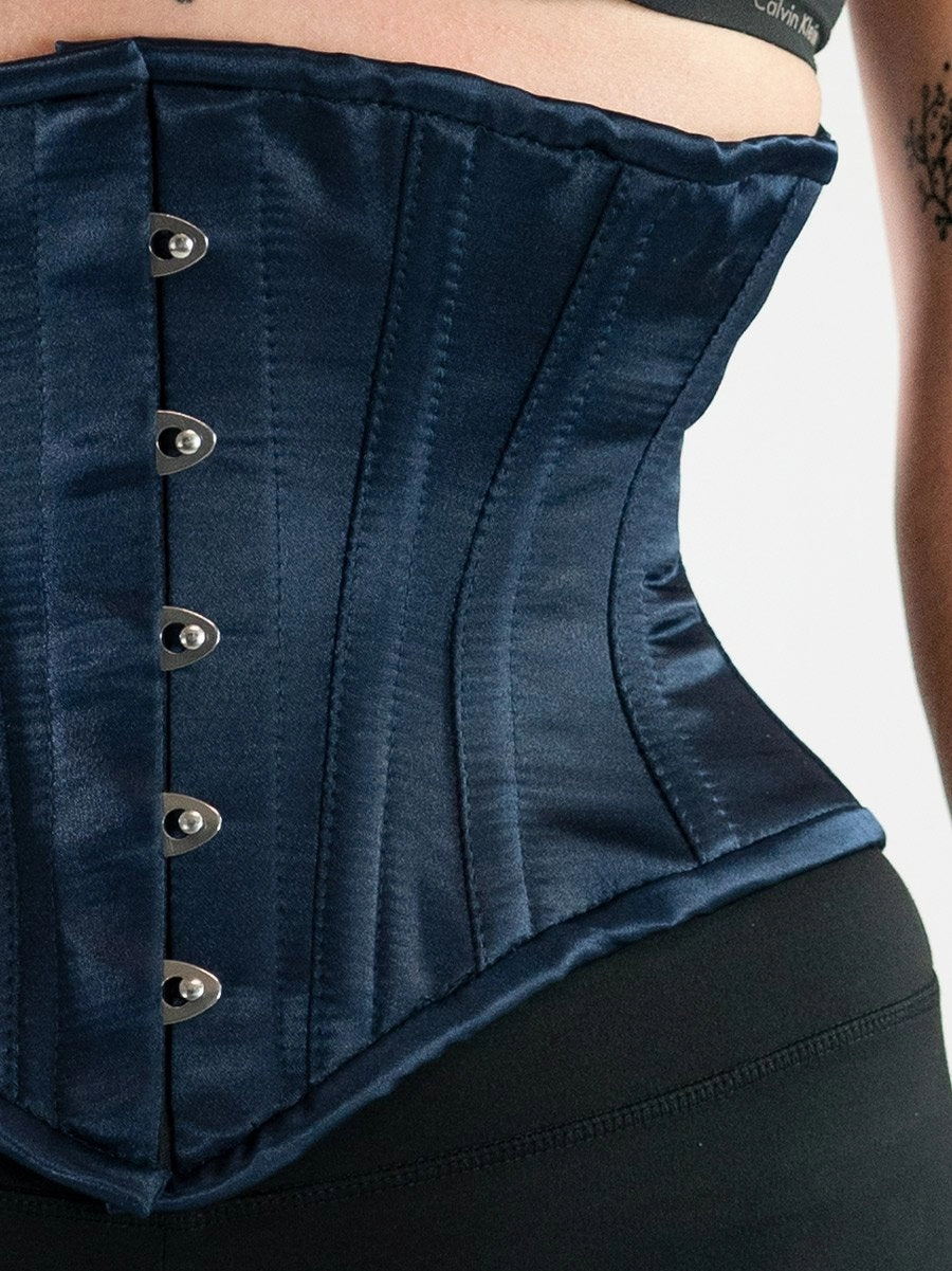 Satin Hourglass Curve Waspie Underbust Corset : CS-201