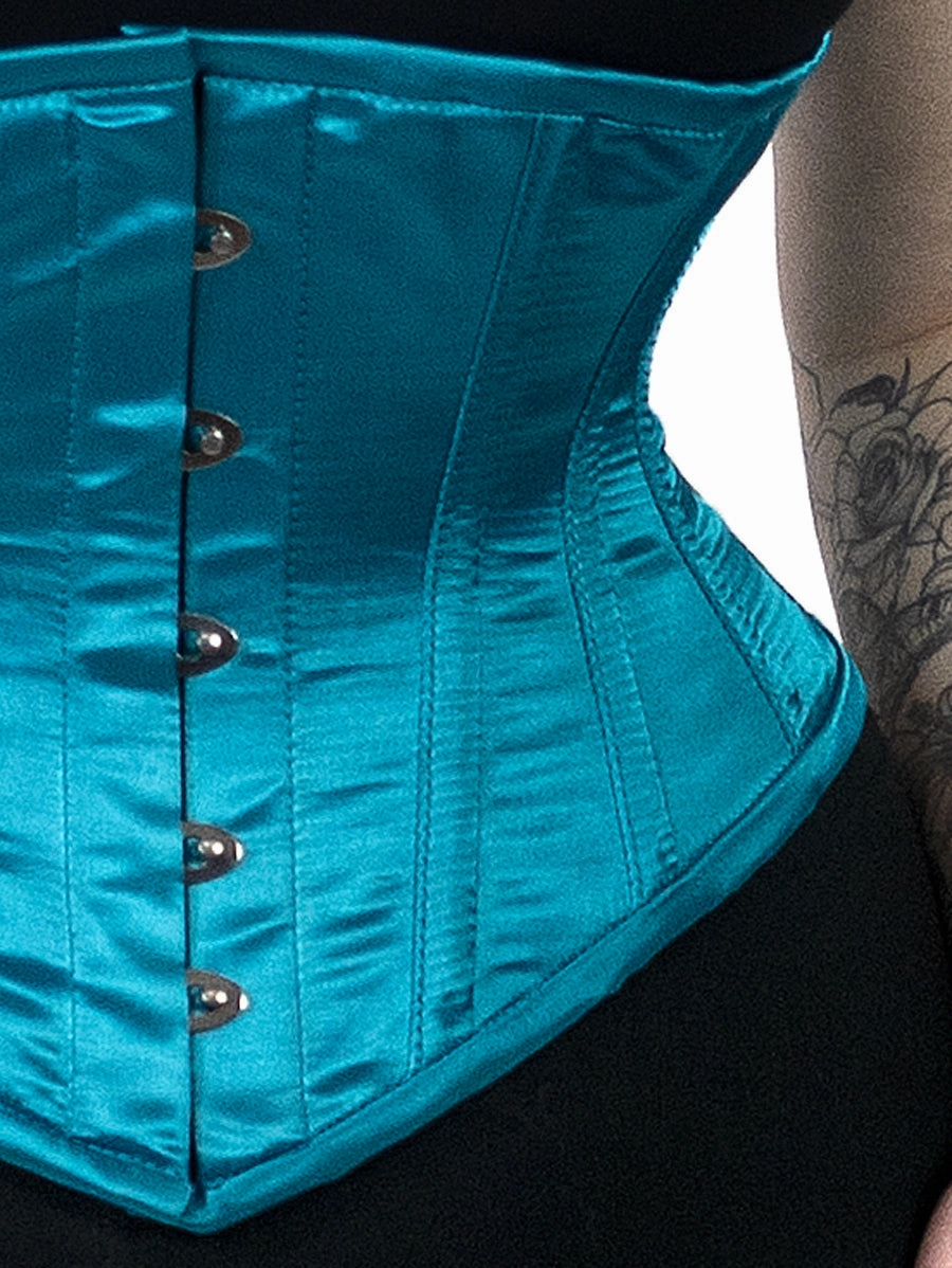 Satin Hourglass Curve Waspie Underbust Corset : CS-201