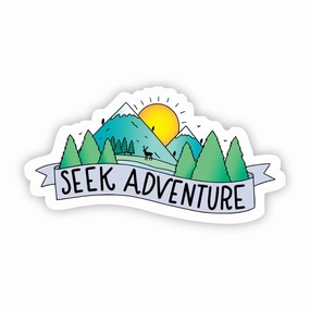 Seek Adventure Sticker - Outdoors
