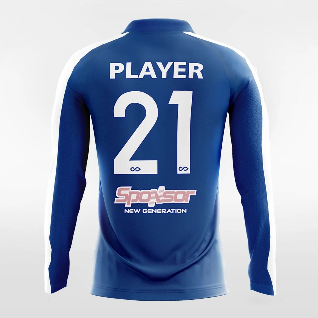 Shadow - Customized Men's Sublimated Long Sleeve Soccer Jersey