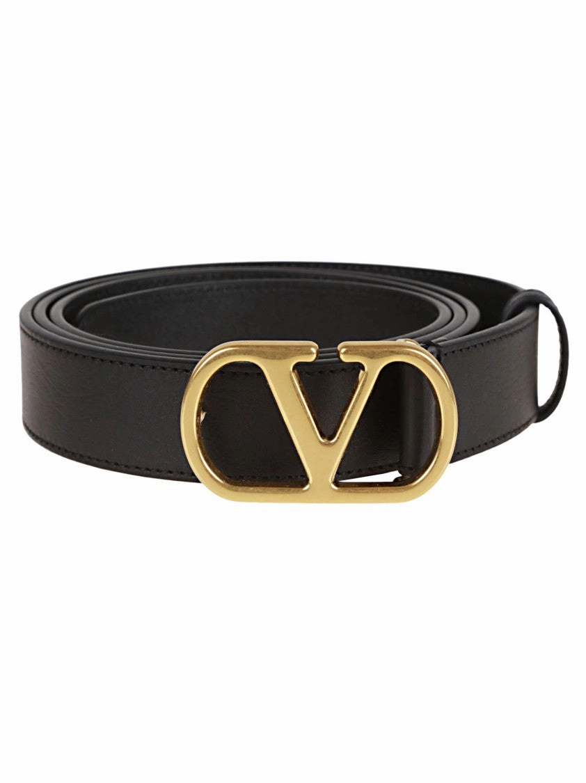 Shiny Calfskin Belt