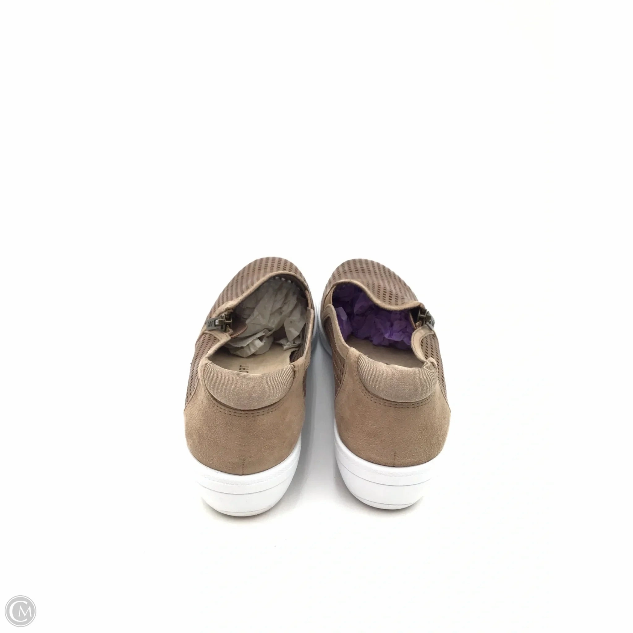 Shoes Sneakers By Anne Klein In Brown, Size: 6