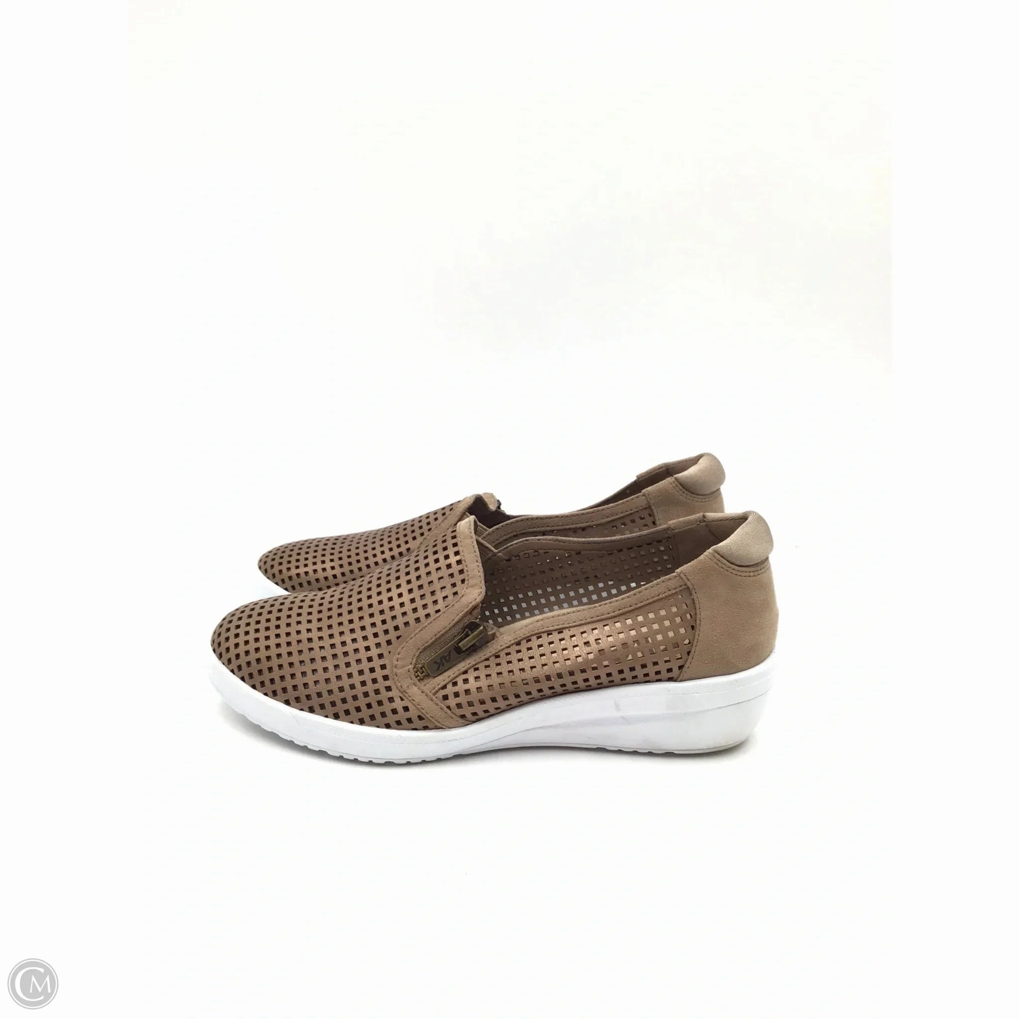 Shoes Sneakers By Anne Klein In Brown, Size: 6