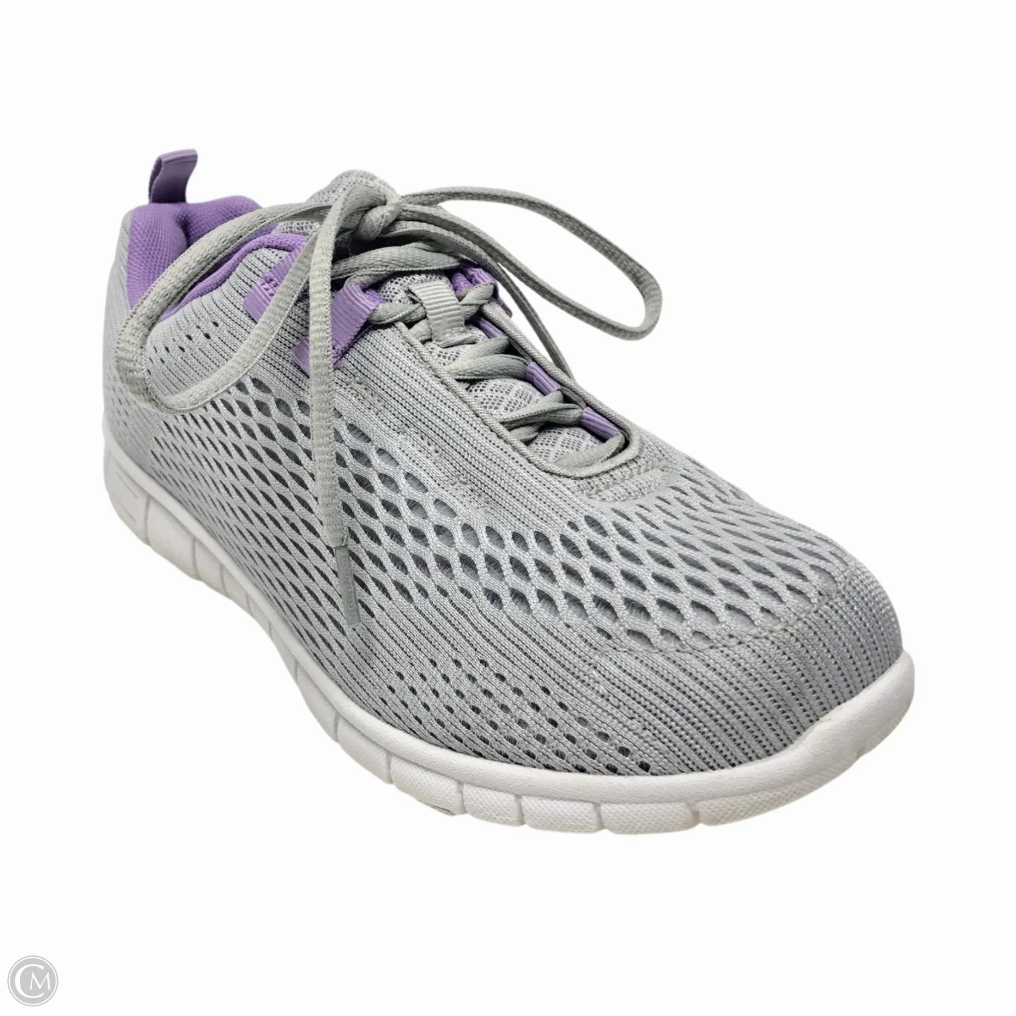 Shoes Sneakers By Comfortview In Grey, Size: 9
