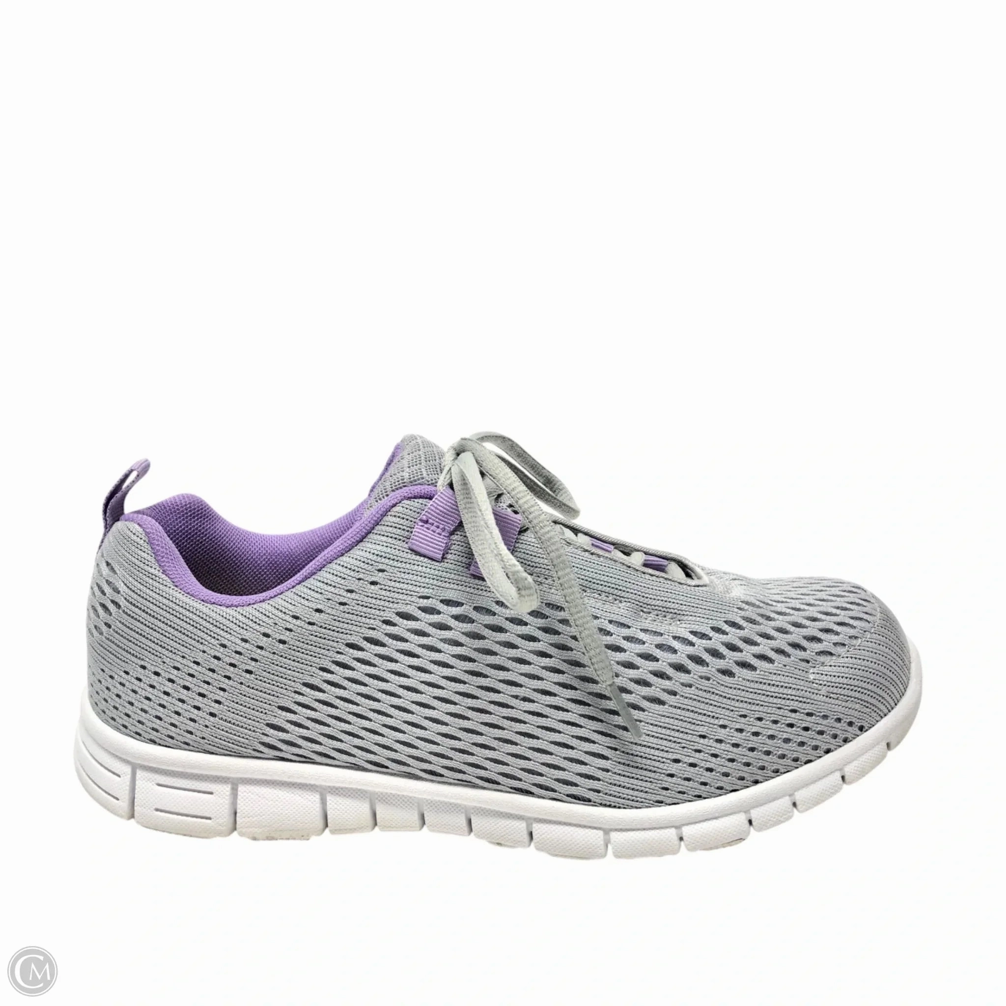 Shoes Sneakers By Comfortview In Grey, Size: 9