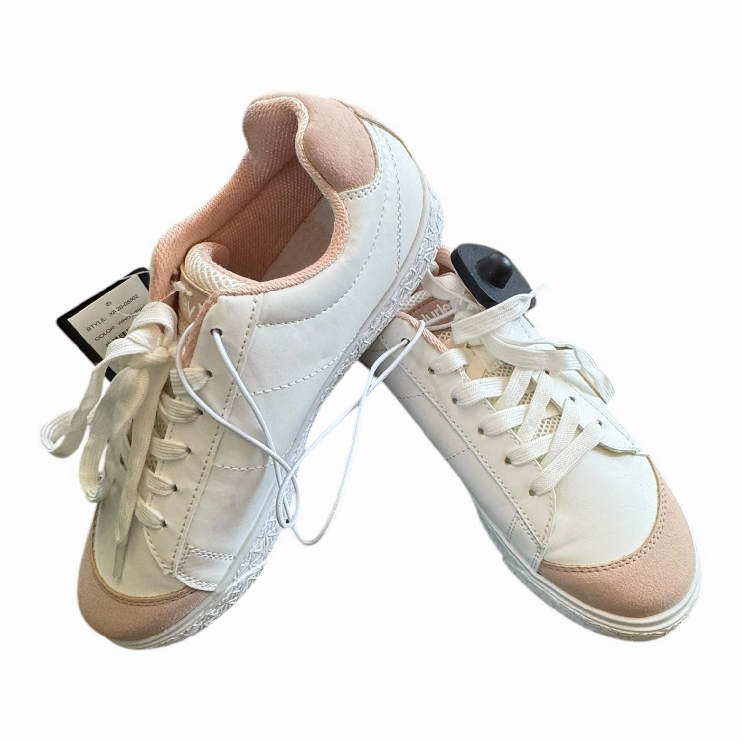 Shoes Sneakers By HURLEY In Pink & White, Size:6.5