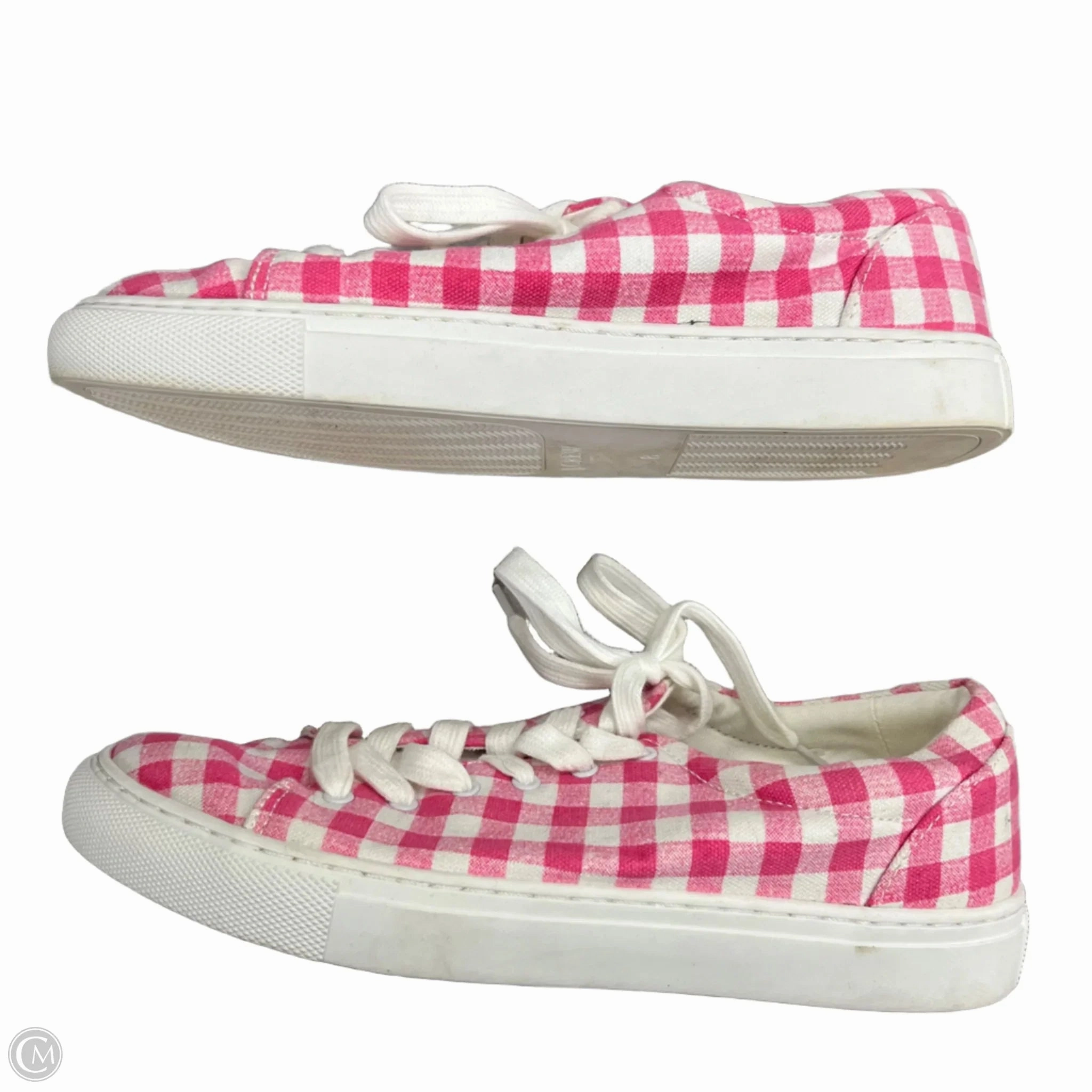 Shoes Sneakers By J. Crew In Pink & White, Size: 8
