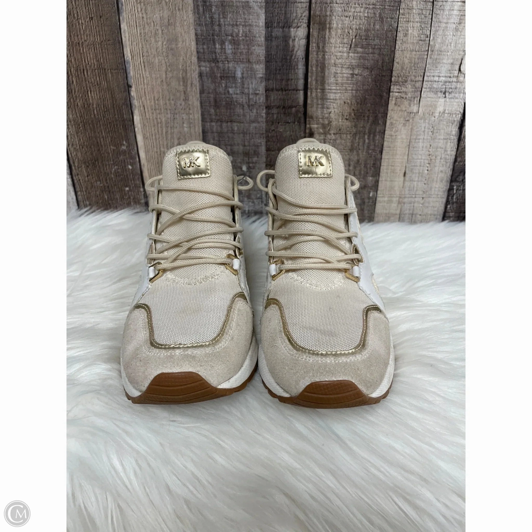 Shoes Sneakers By Michael By Michael Kors In Cream, Size: 7.5