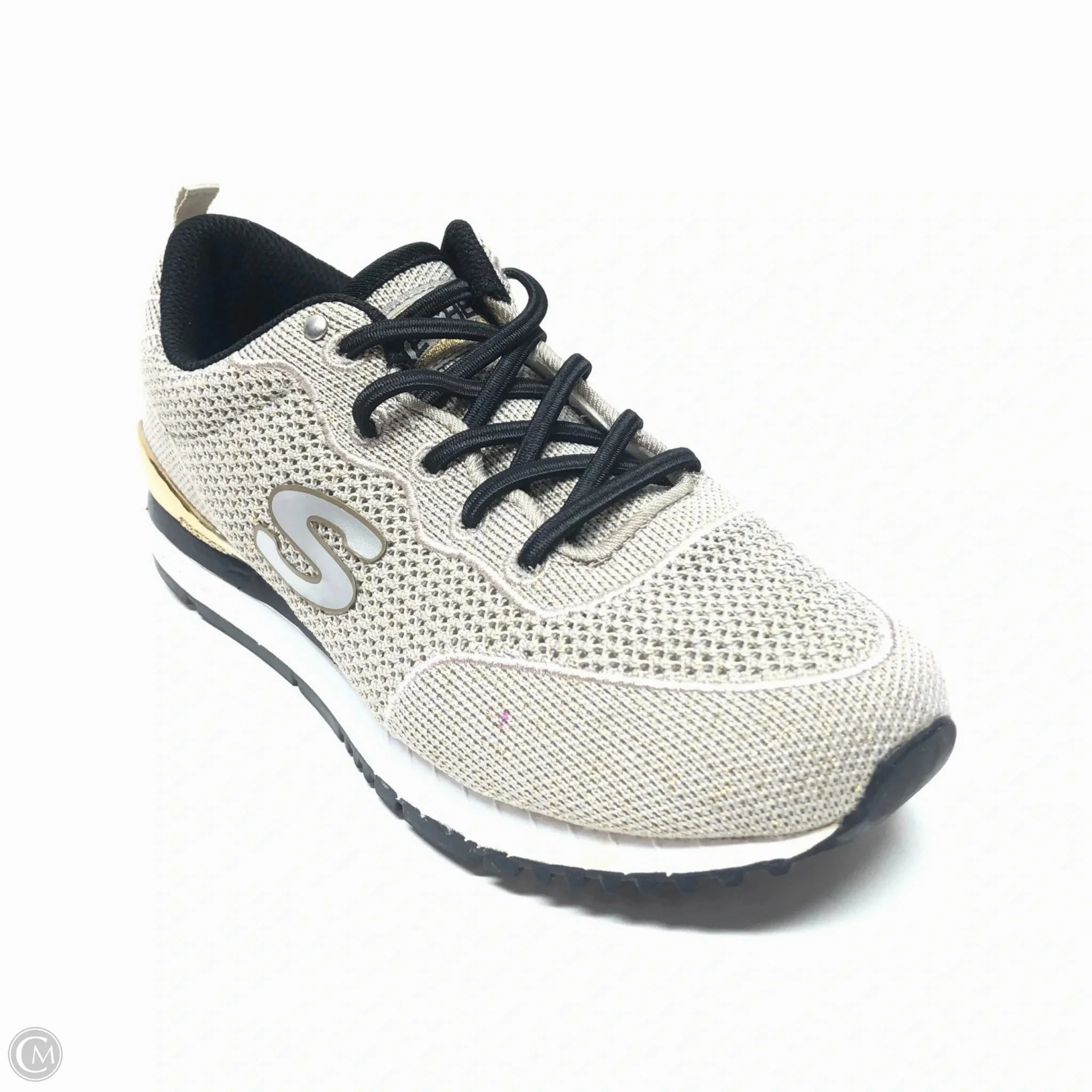 Shoes Sneakers By Skechers In Taupe, Size: 6
