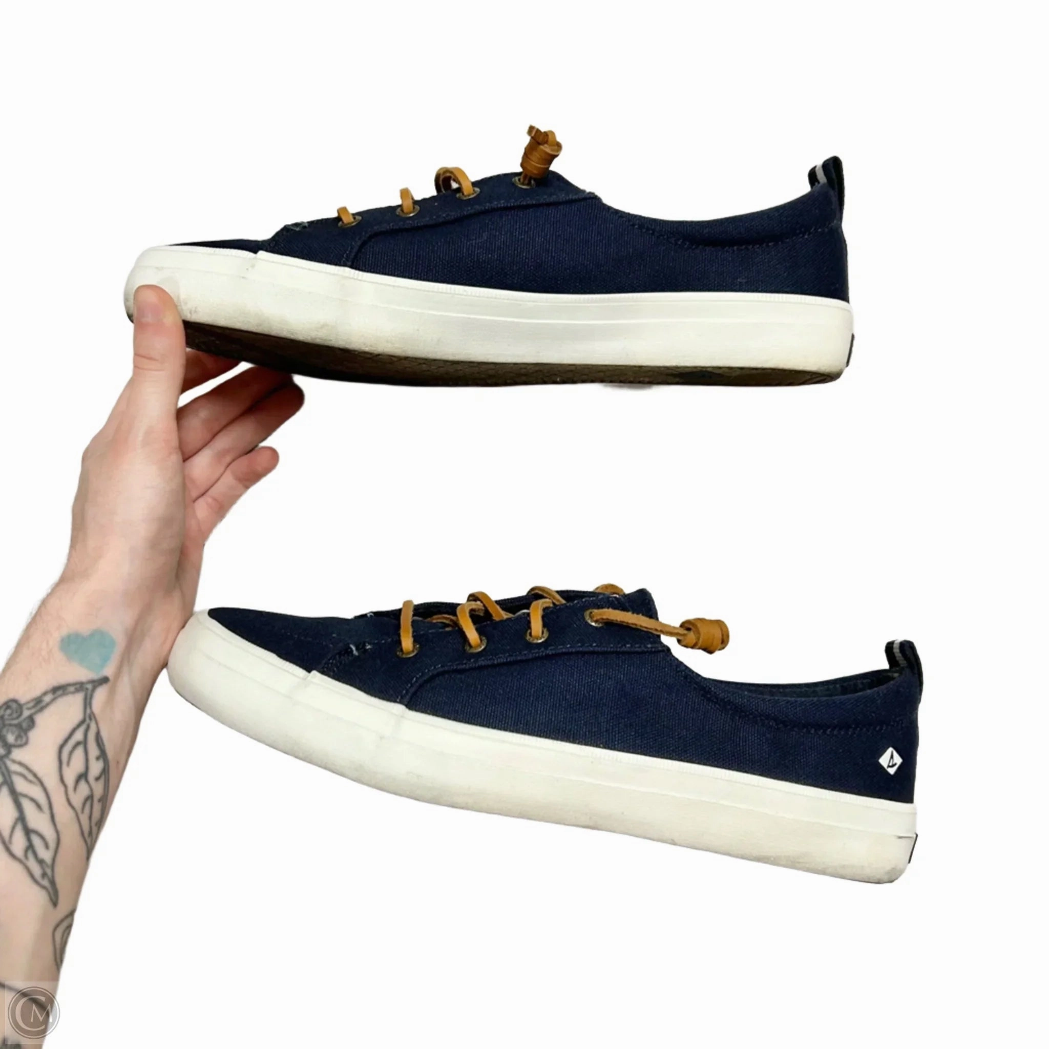 Shoes Sneakers By Sperry In Navy, Size: 11