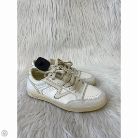 Shoes Sneakers By Vans In Cream & Grey, Size: 7