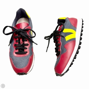 Shoes Sneakers By Veja In Grey & Red, Size: 6