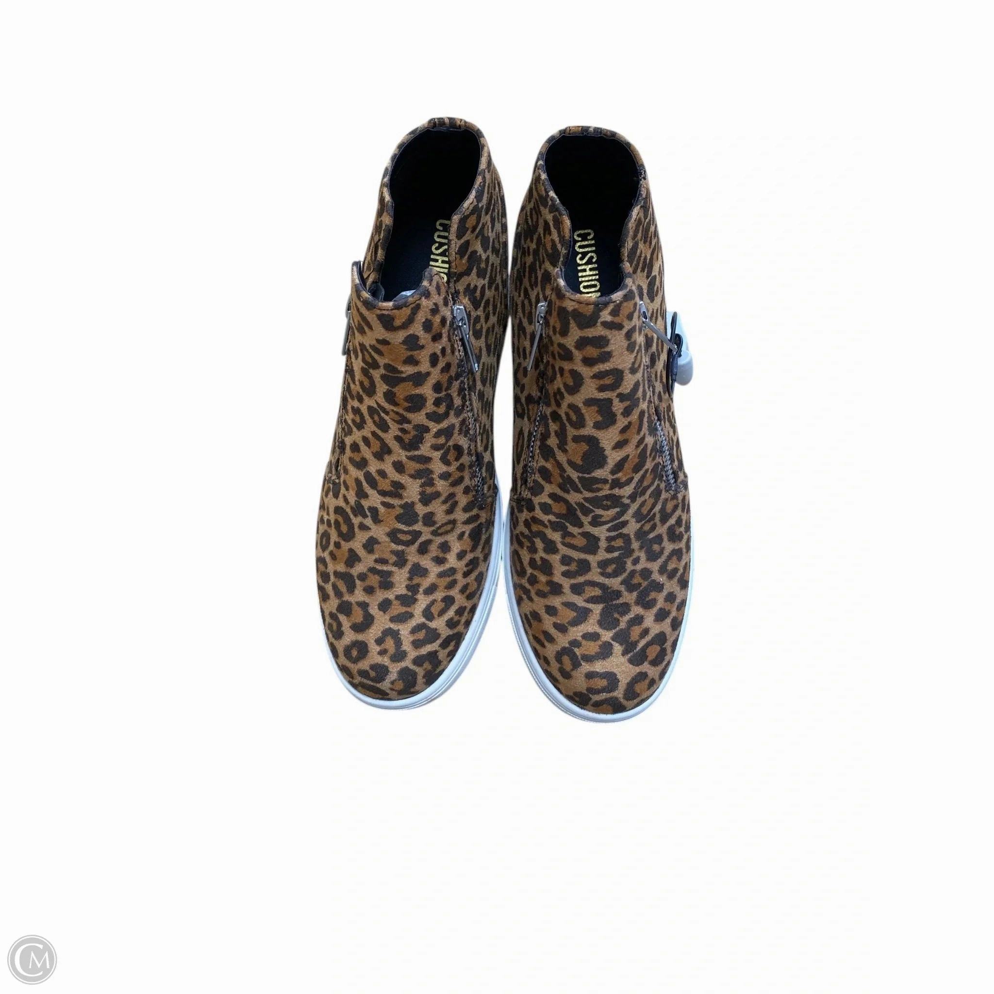 Shoes Sneakers Platform By Cushionaire In Animal Print, Size: 8
