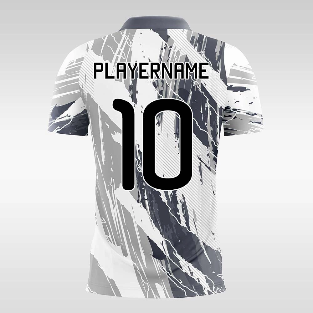 Snowy-Gorgeousness-Customized Men's Sublimated Soccer Jersey