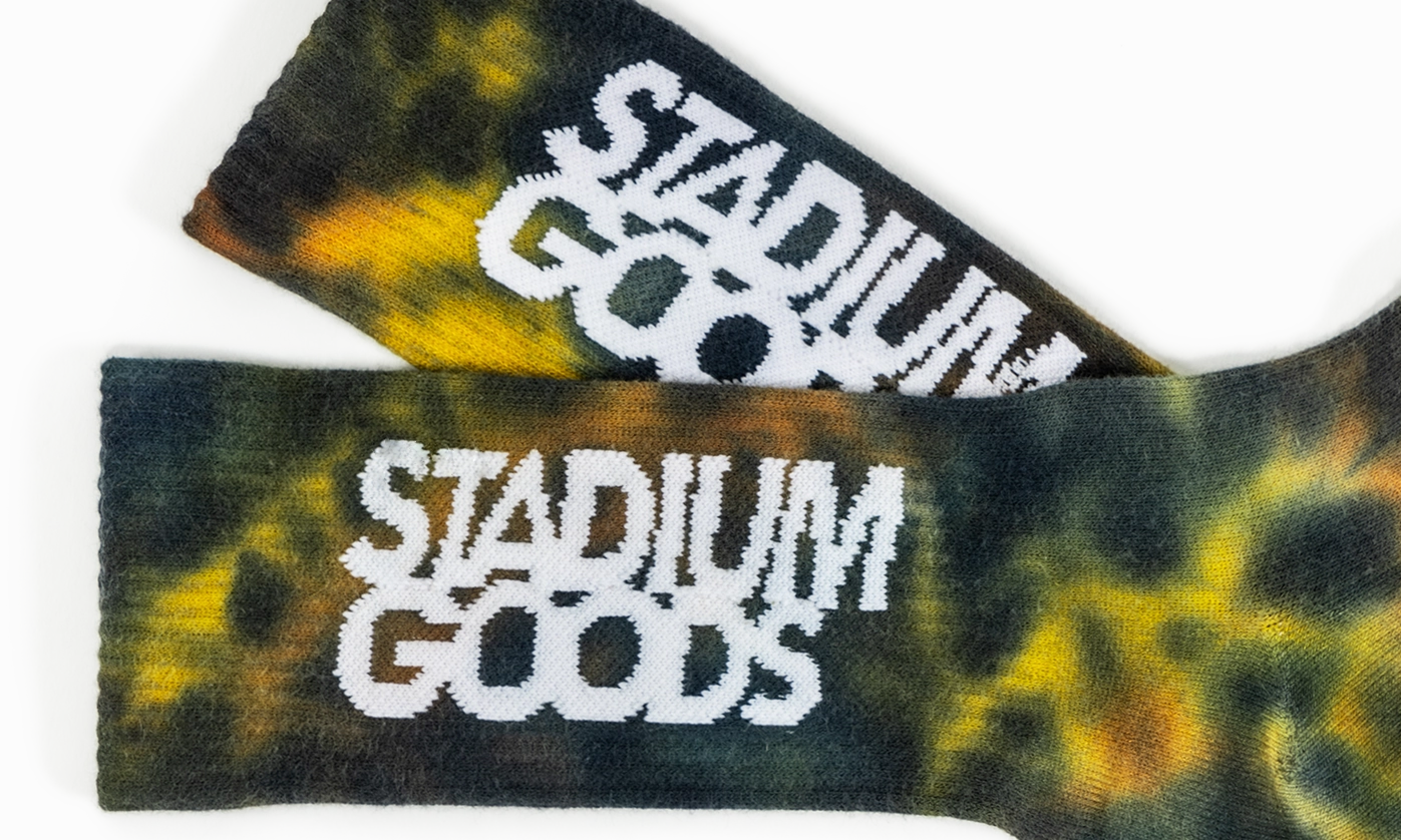 Stadium Goods x Smalls Socks "Jungle Camo Tie-Dye"