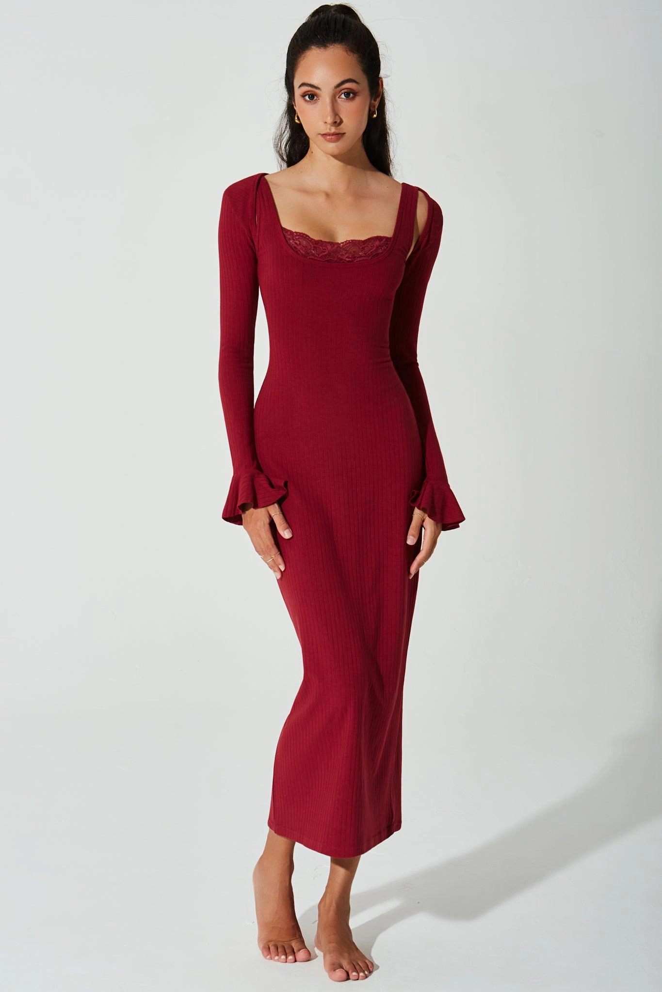 Stylized Bolero Crop - Raspberry Radiance