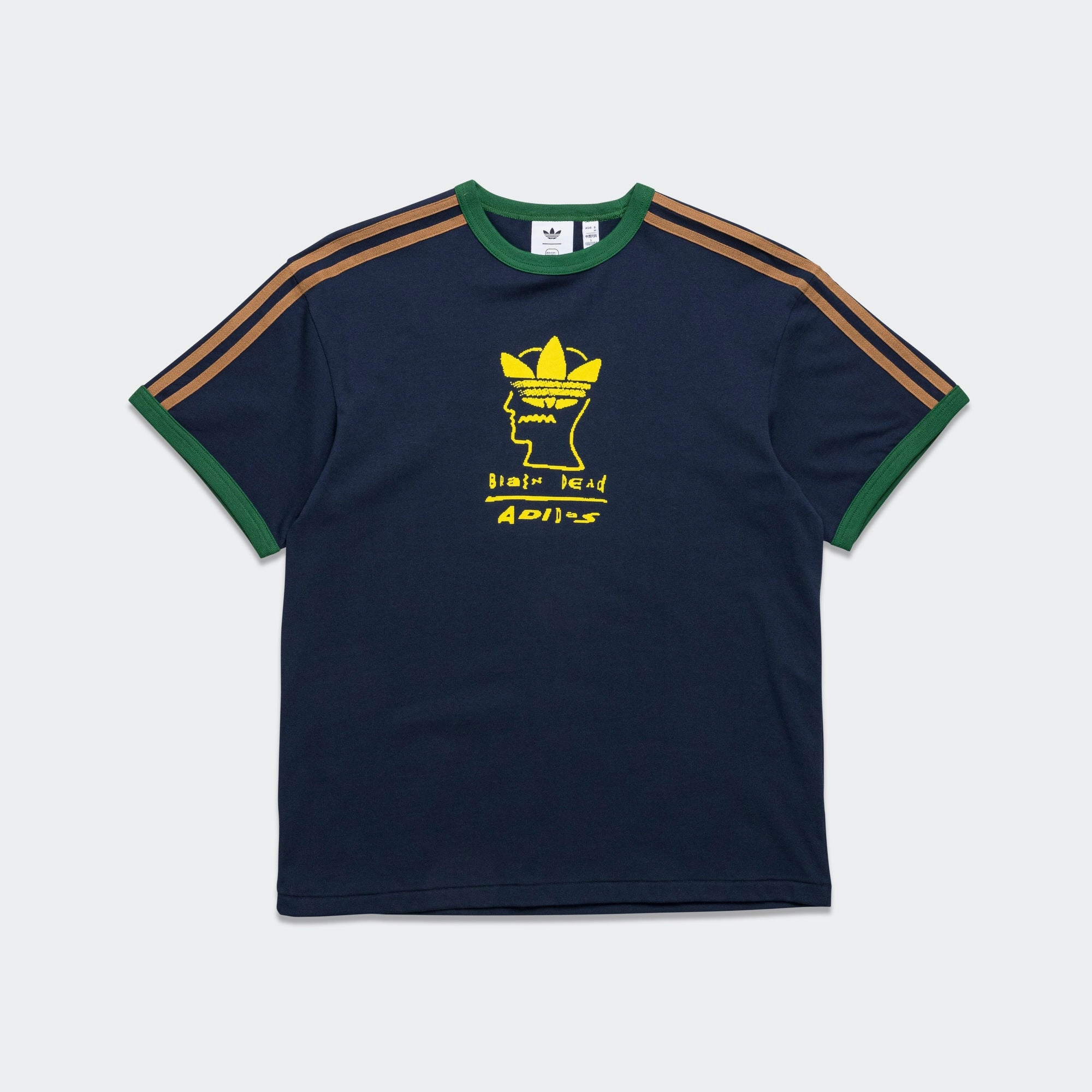 T-Shirt x Brain Dead - Collegiate Navy