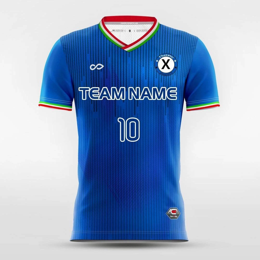 Team Italy - Customized Men's Sublimated Soccer Jersey
