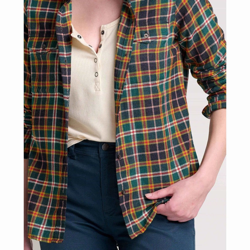 Toad & Co Women's Re-Form Flannel Long Sleeve Shirt
