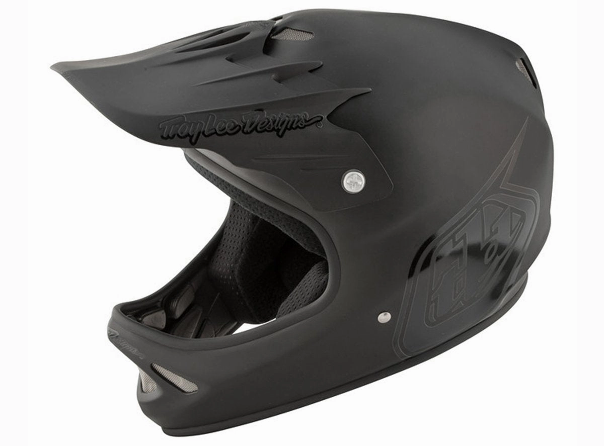Troy Lee Designs D2 Midnight 3 Full Face Helmet - Black