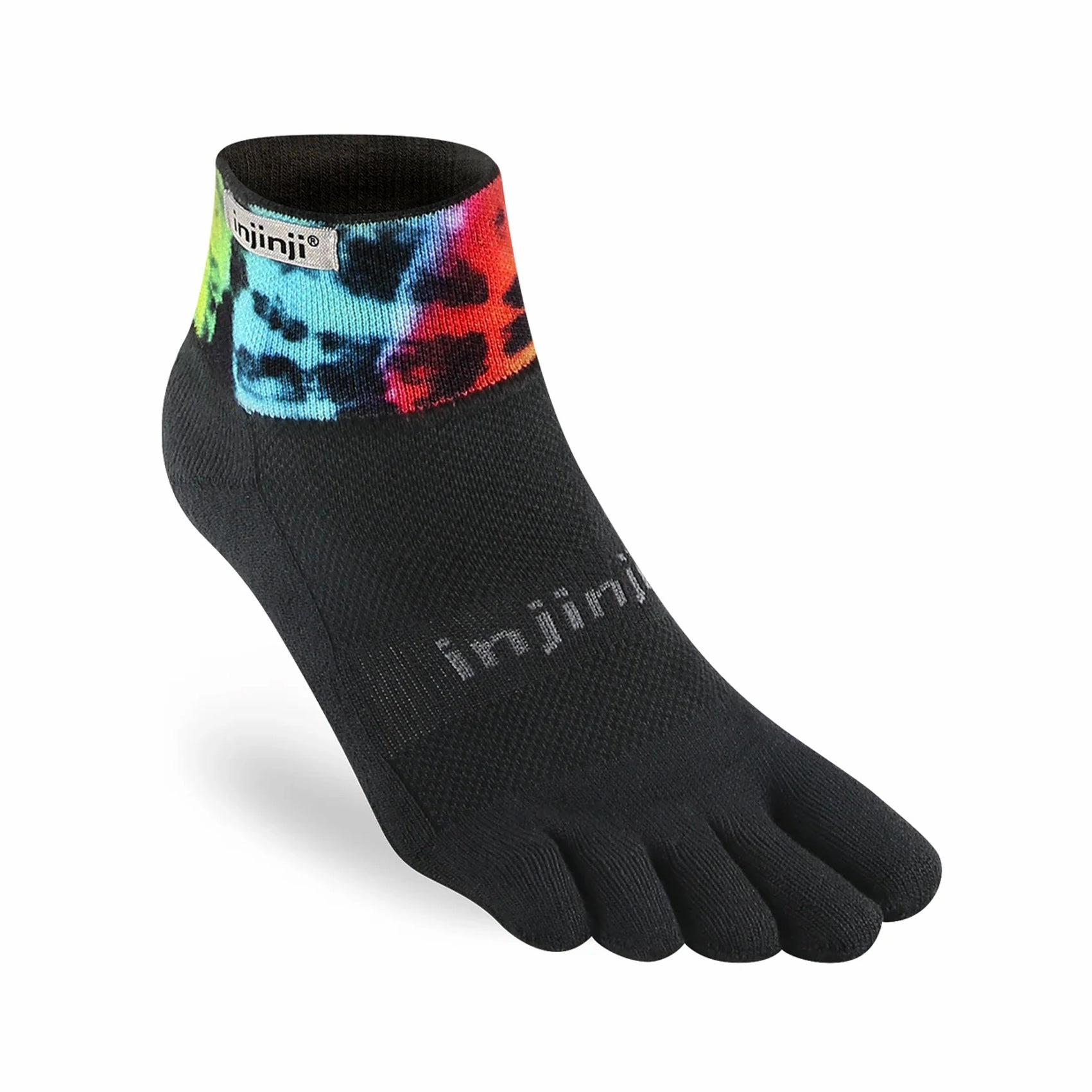 Unisex Injinji Trail Spectrum Midweight Mini-Crew Socks
